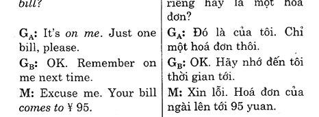 Hoc Tieng Anh Nha Hang