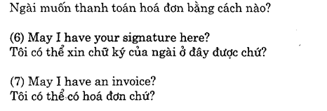 Hoc Tieng Anh Nha Hang