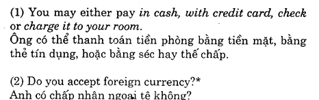 Hoc Tieng Anh Nha Hang