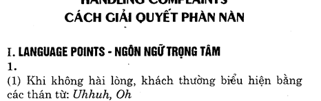 Hoc Tieng Anh Nha Hang