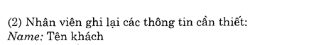Hoc Tieng Anh Nha Hang