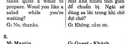 Hoc Tieng Anh Nha Hang