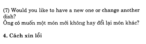 Hoc Tieng Anh Nha Hang