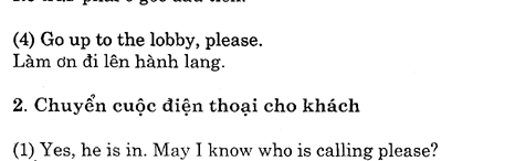 Hoc Tieng Anh Nha Hang