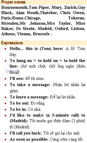 Streamline English Departure