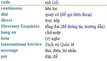 Streamline English Departure