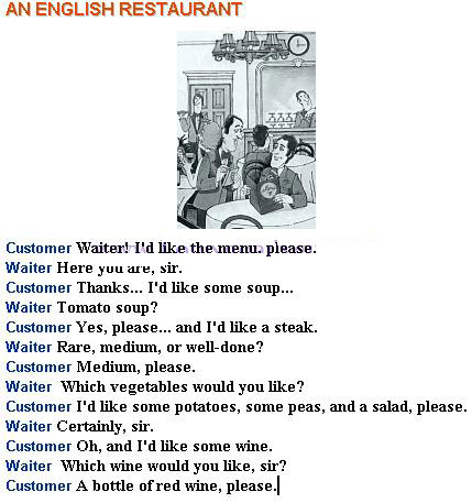 Streamline English Departure