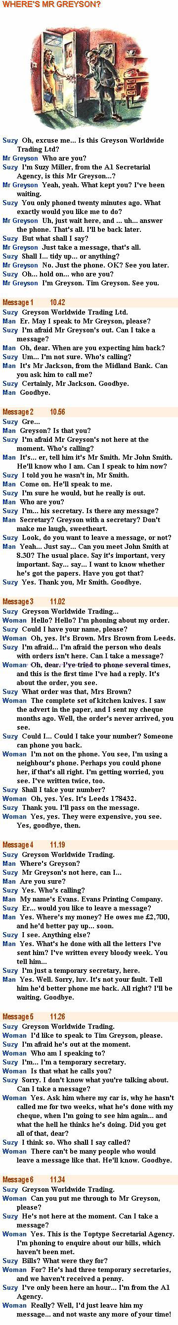 Streamline English Directions