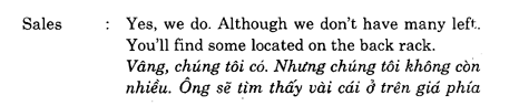 Hoc Tieng Anh Ban Hang