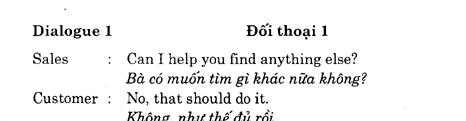 Hoc Tieng Anh Ban Hang
