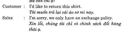 Hoc Tieng Anh Ban Hang