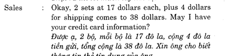 Hoc Tieng Anh Ban Hang