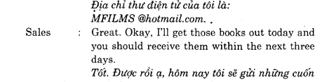 Hoc Tieng Anh Ban Hang
