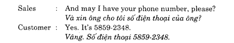 Hoc Tieng Anh Ban Hang